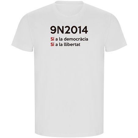 T Shirt ECO Catalonia 9N2014 Short Sleeves Man
