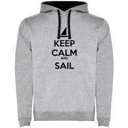 Luvtroja Nautisk Keep Calm and Sail Unisex