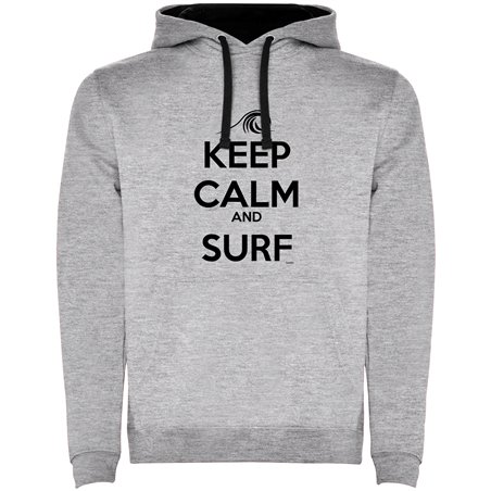 Sweat a Capuche Surf Surf Keep Calm and Surf Unisex