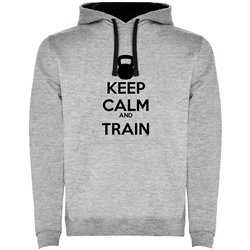 Luvtroja Gym Keep Calm And Train Unisex