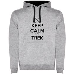 Bluza z Kapturem Trekking Keep Calm And Trek Unisex