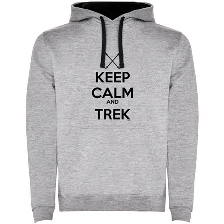 Bluza z Kapturem Trekking Keep Calm And Trek Unisex