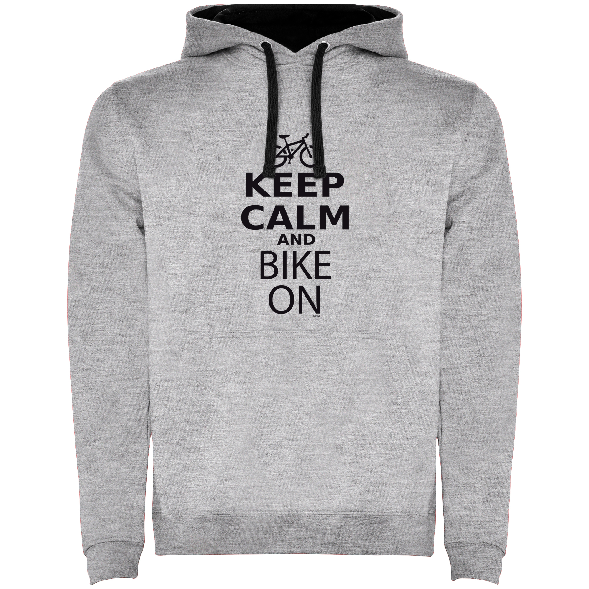 Luvtroja Cykling Keep Calm and Bike On Unisex