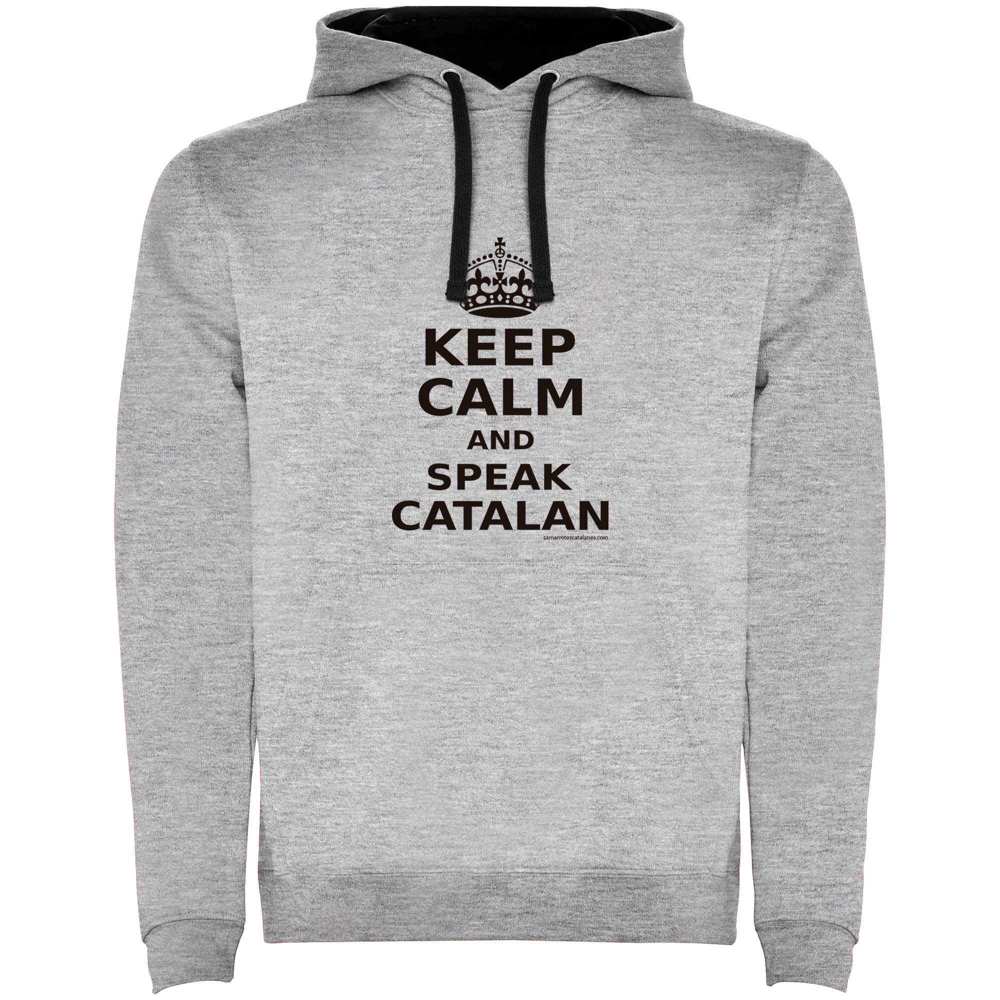 Capuchon Catalonie Keep Calm and Speak Catalan Unisex