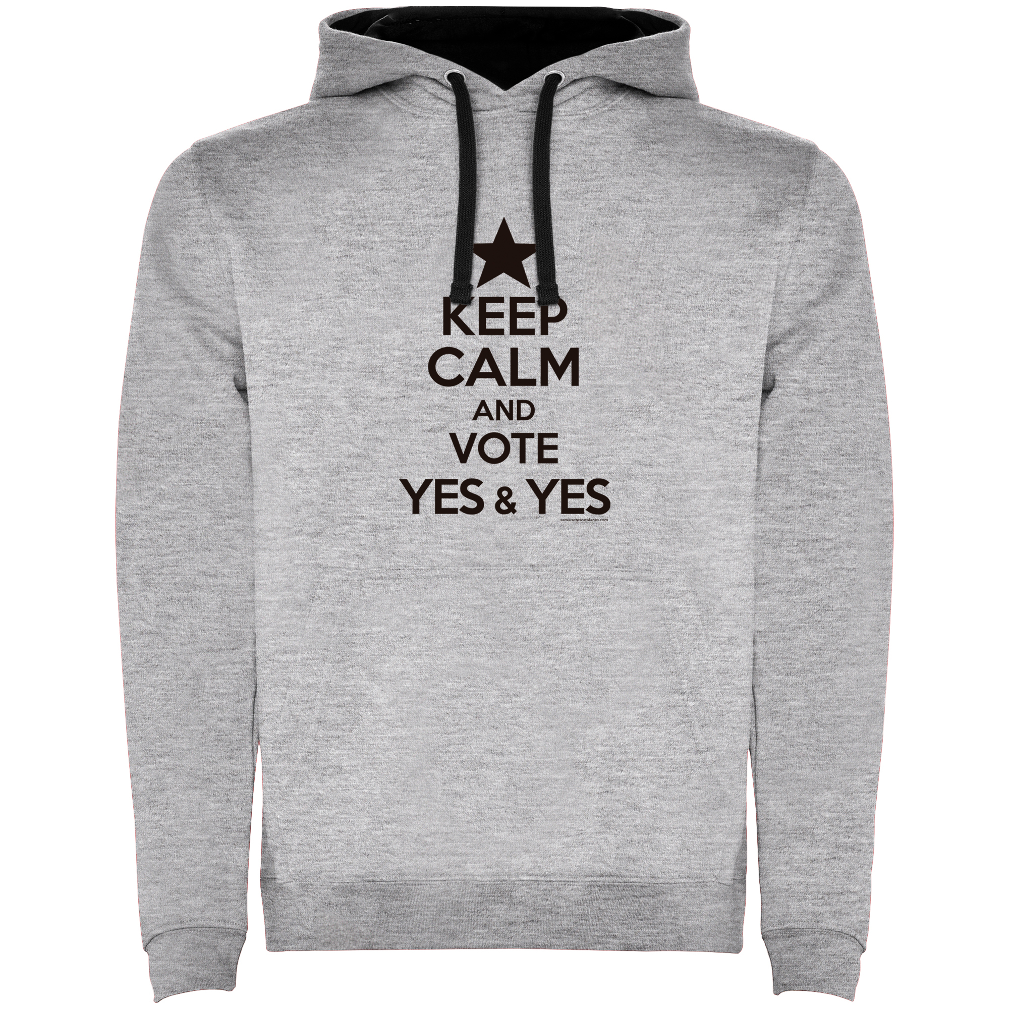 Hoodie Catalonia Keep Calm And Vote Yes Unisex