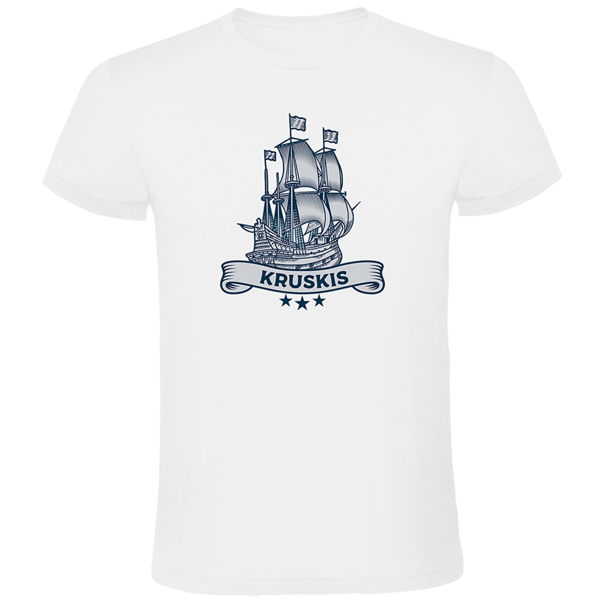 T Shirt Nautyczny Ship Krotki Rekaw Czlowiek