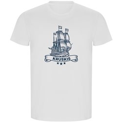 T Shirt ECO Nautisk Ship Kortarmad Man
