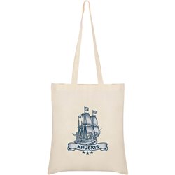 Bag Cotton Nautical Ship Unisex