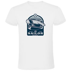 T Shirt Nautyczny Sailor Krotki Rekaw Czlowiek