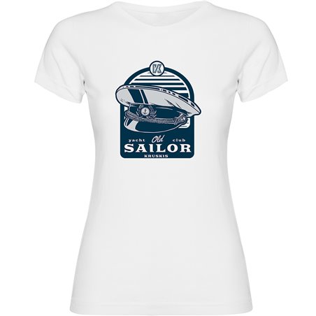 T Shirt Nautyczny Sailor Kortki Rekaw Kobieta