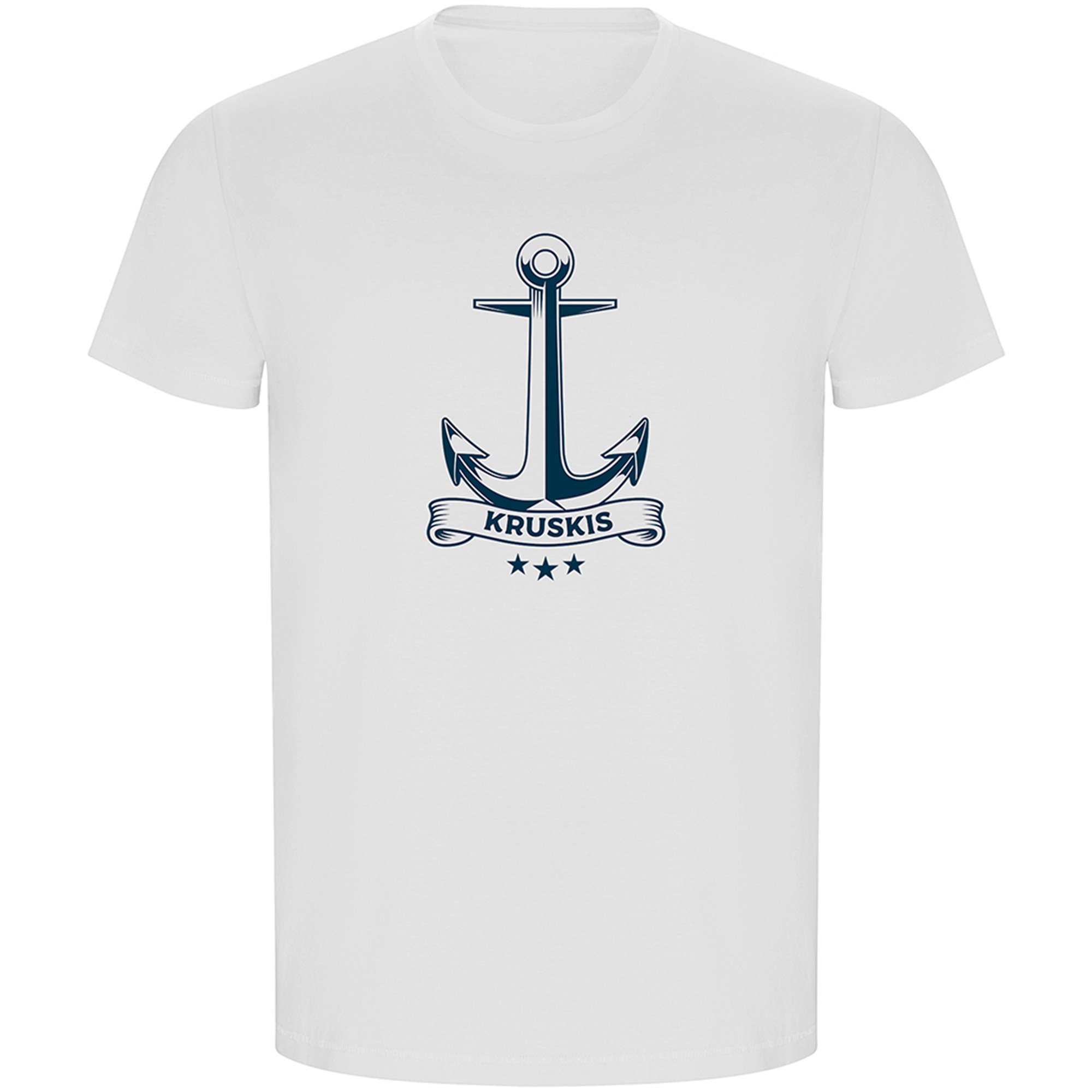 T Shirt ECO Nautical Anchor Short Sleeves Man