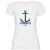 T shirt Nautical Anchor Short Sleeves Woman