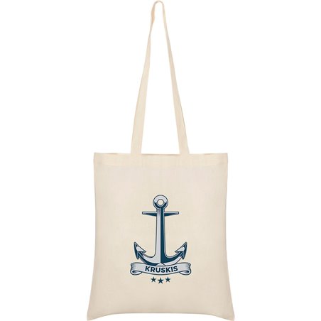 Bag Cotton Nautical Anchor Unisex
