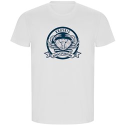 T Shirt ECO Nautisch Crab Logo Kurzarm Mann