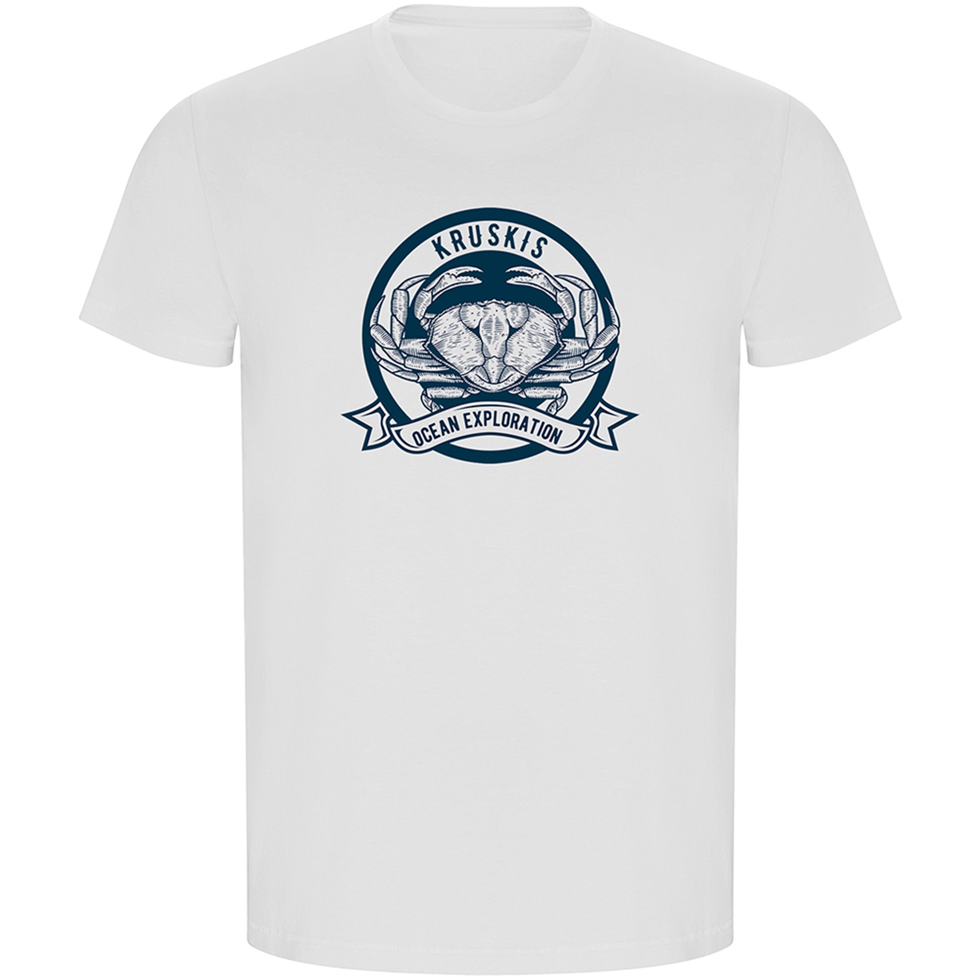 T Shirt ECO Nautisk Crab Logo Kortarmad Man