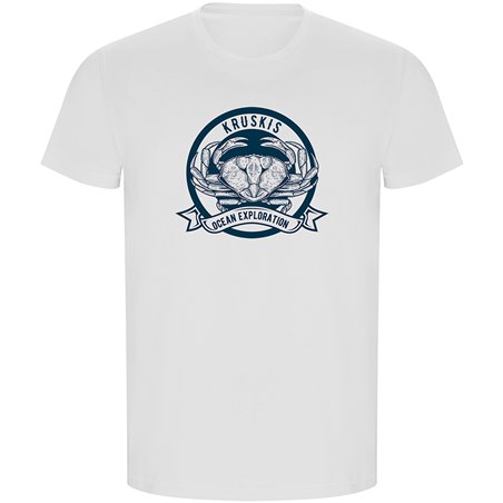 T Shirt ECO Nautisk Crab Logo Kortarmad Man