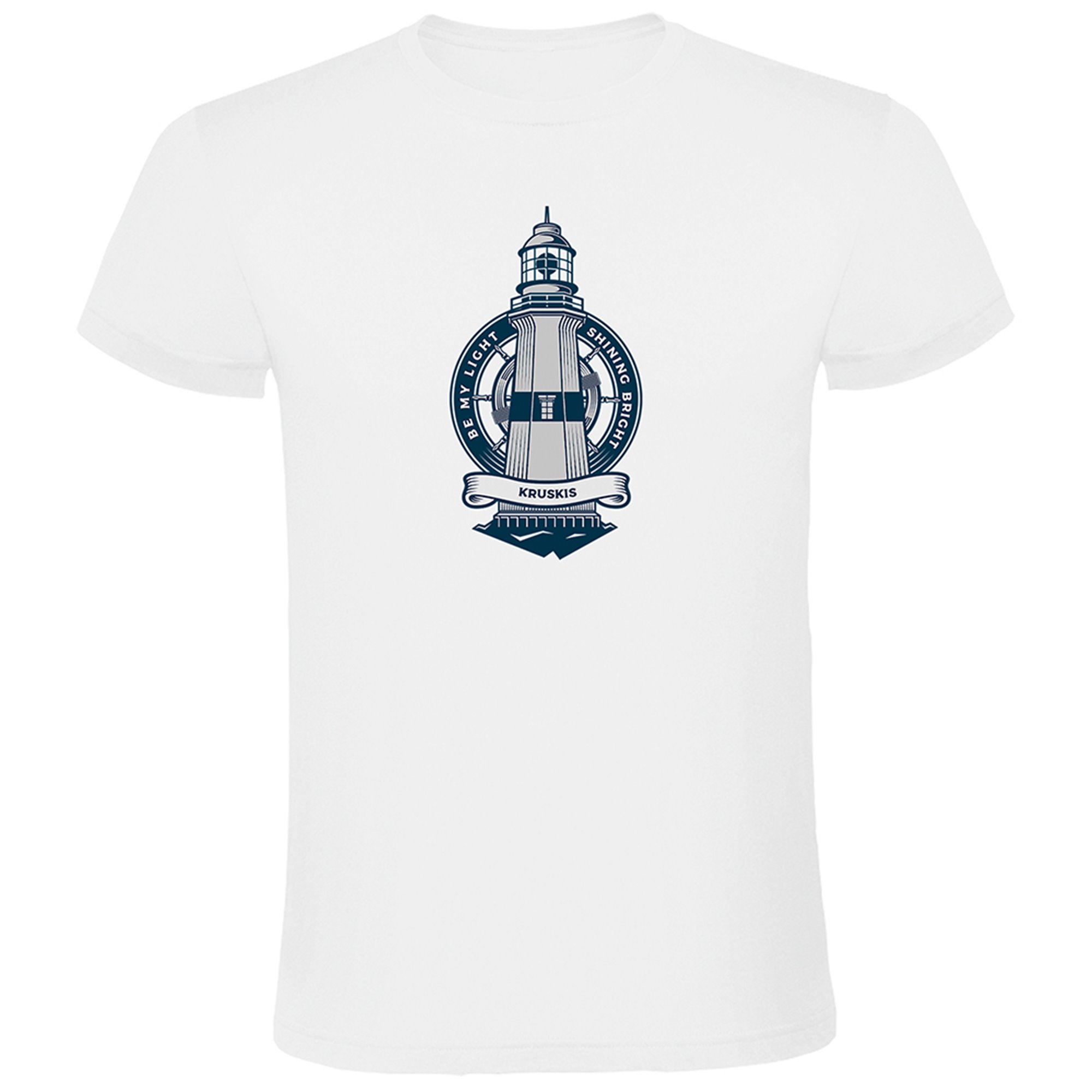 T Shirt Nautical Lighthouse Short Sleeves Man