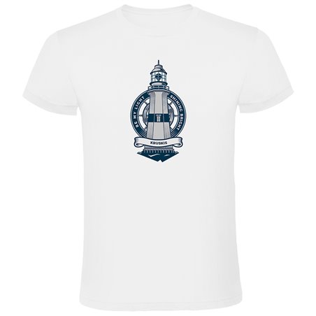 T Shirt Nautique Lighthouse Manche Courte Homme
