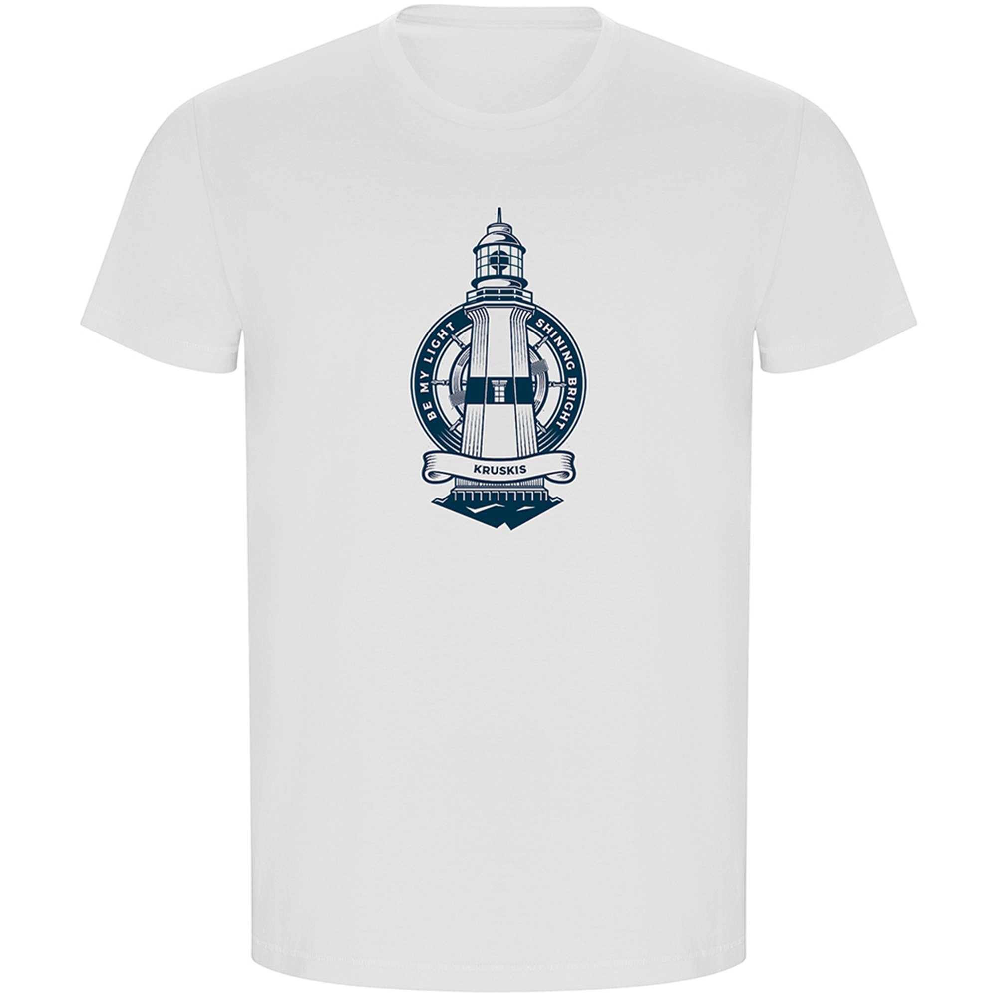 T Shirt ECO Nautyczny Lighthouse Krotki Rekaw Czlowiek