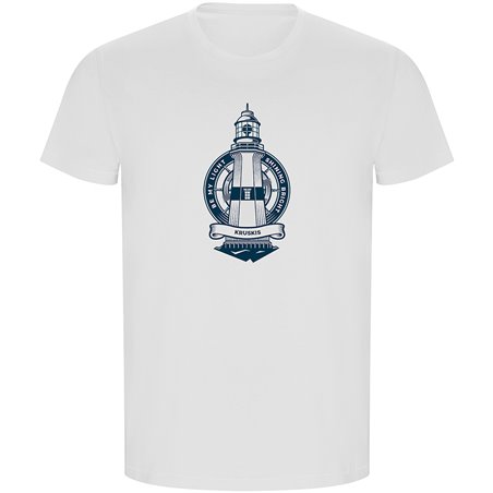 T Shirt ECO Nautical Lighthouse Short Sleeves Man