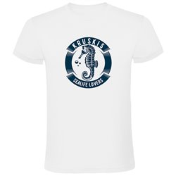 T Shirt Nautisk Seahorse Kortarmad Man