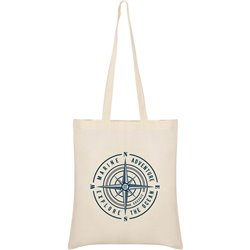 Bag Cotton Nautical Compass Rose Unisex