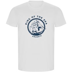 T Shirt ECO Nautisch King of the Sea Kurzarm Mann