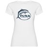 T Shirt Nautico Tuna Fishing Club Manica Corta Donna