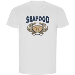T Shirt ECO Nautisch Seafood Crab Korte Mowen Man