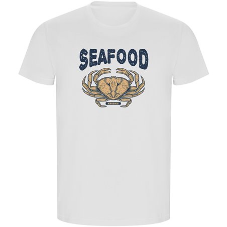 T Shirt ECO Nautico Seafood Crab Manica Corta Uomo