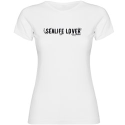 T Shirt Nautisk Sealife Lover Kortarmad Kvinna