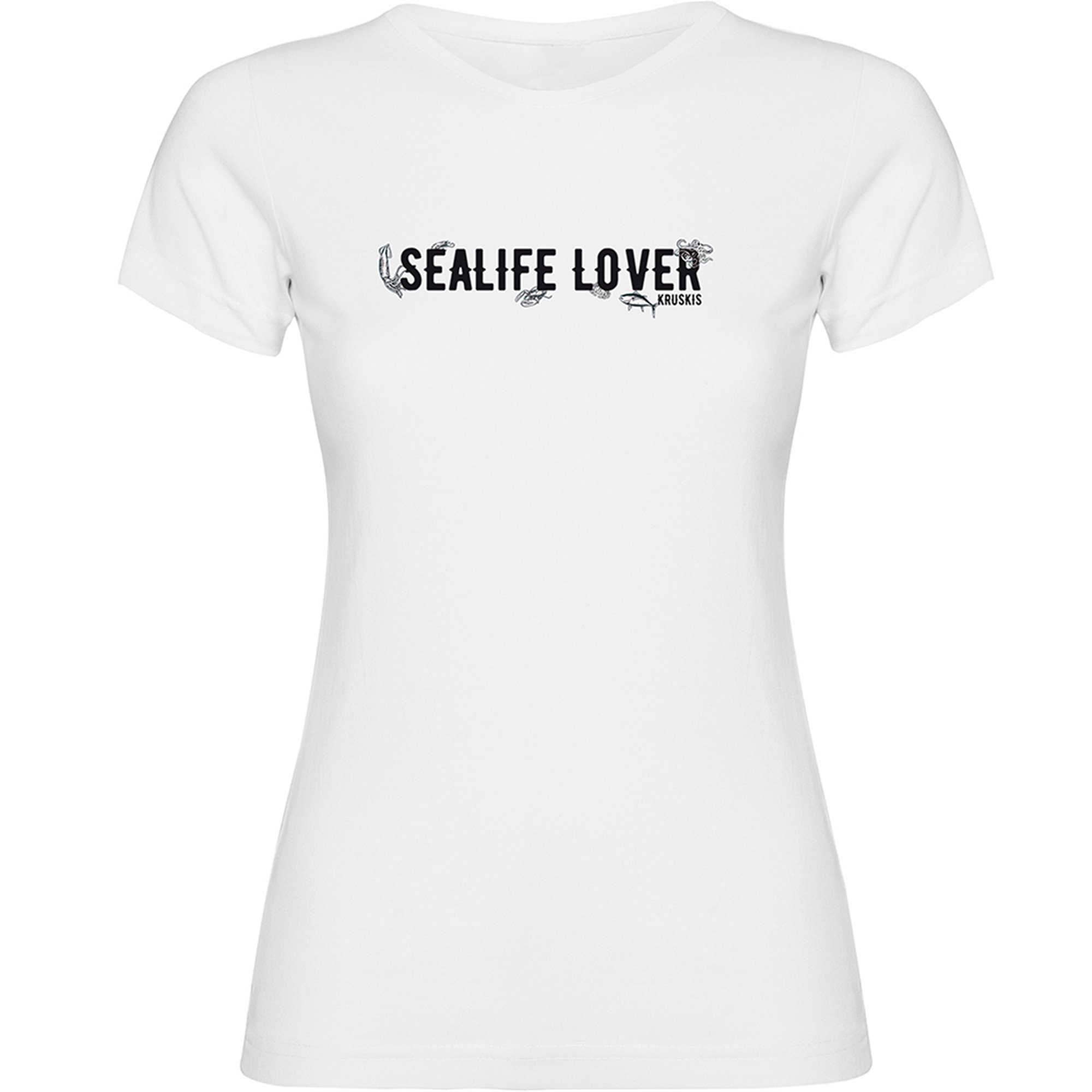 T shirt Nautical Sealife Lover Short Sleeves Woman