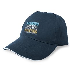 Cap Fishing Fishing Solves Unisex