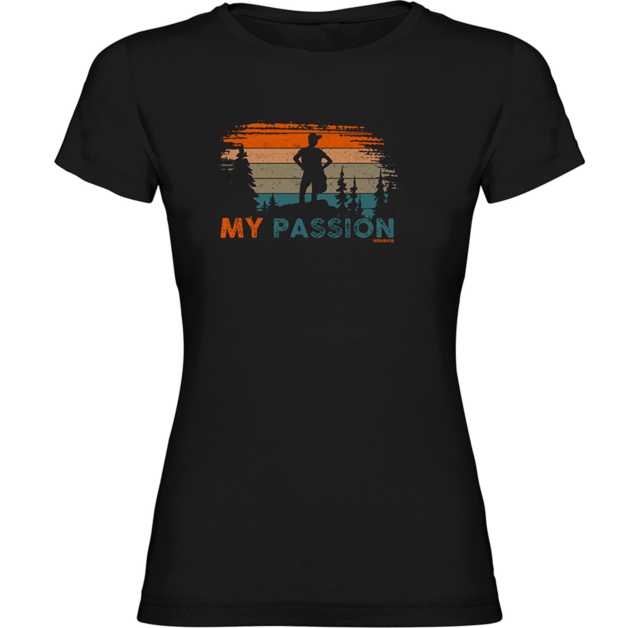 T Shirt Vandring My Passion Kortarmad Kvinna