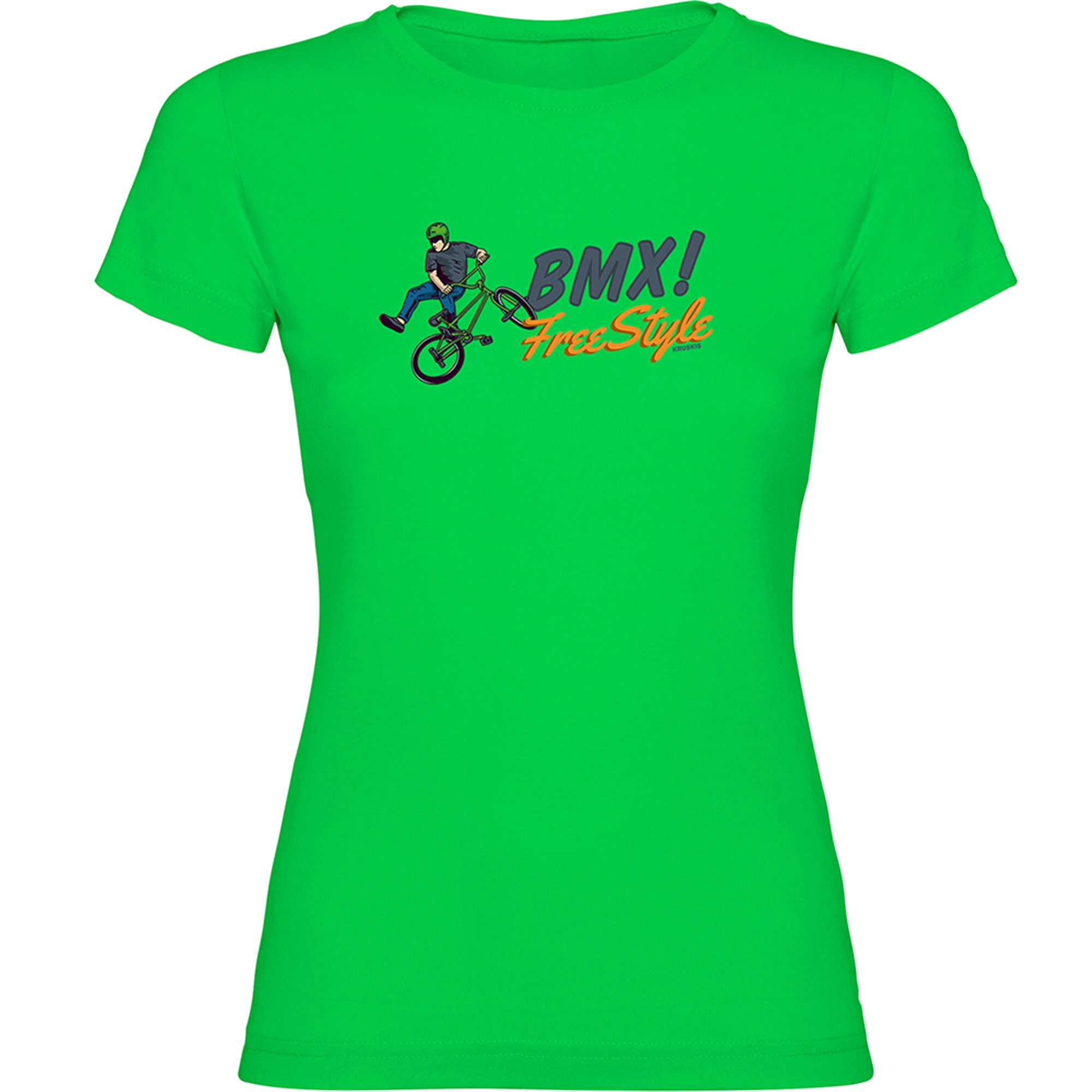 T Shirt BMX BMX Freestyle Manche Courte Femme