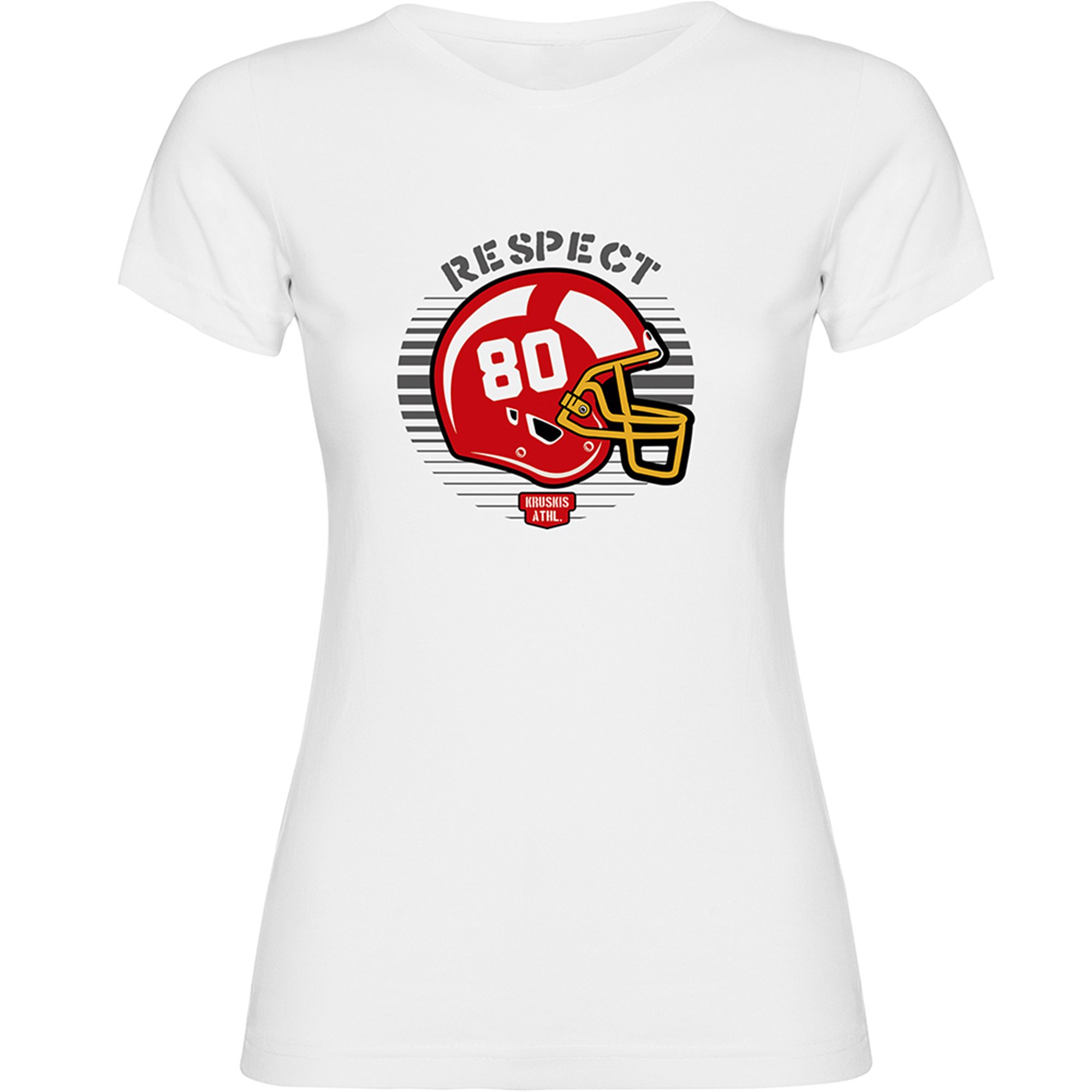 T shirt Rugby Respect Short Sleeves Woman