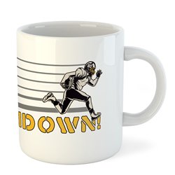 Taza 325 ml Rugby Touchdown
