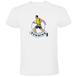 T Shirt Lopning Runner Kortarmad Man