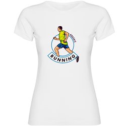 T Shirt Running Runner Kurzarm Frau