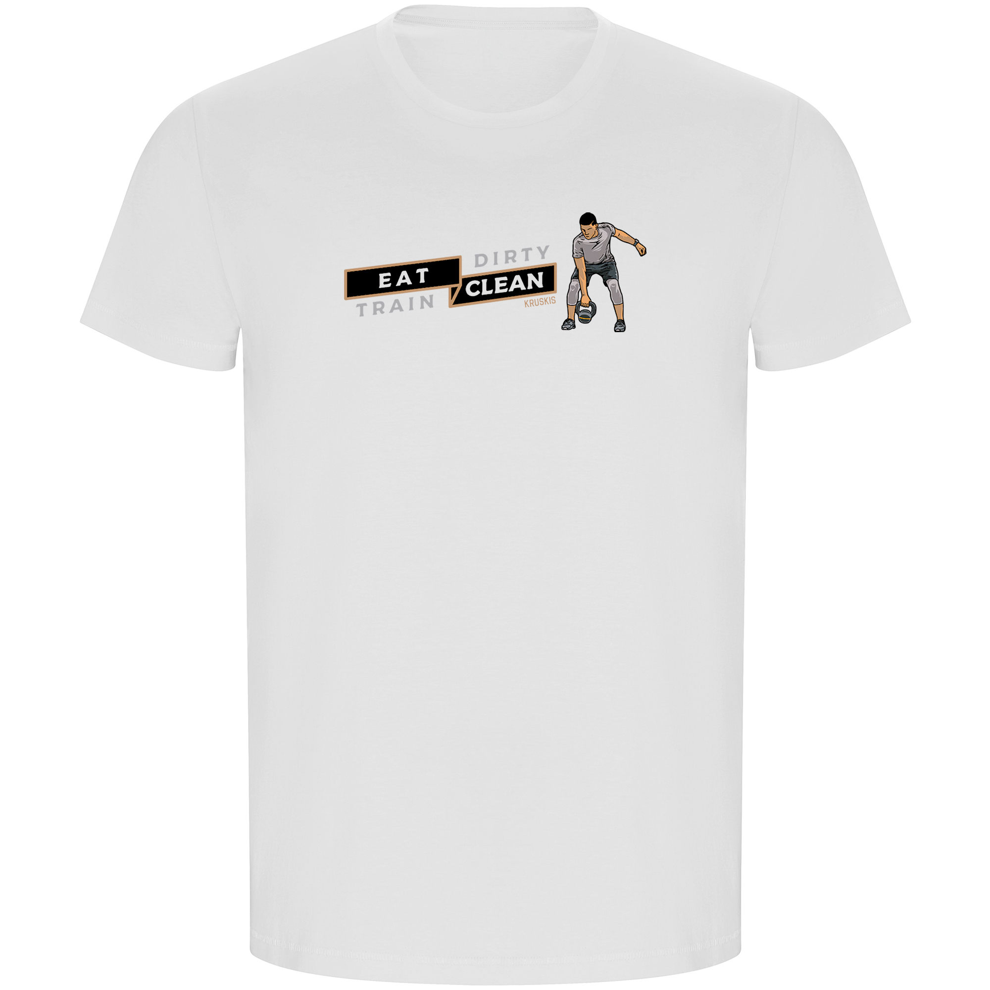 T Shirt ECO Gym Kettleball Short Sleeves Man