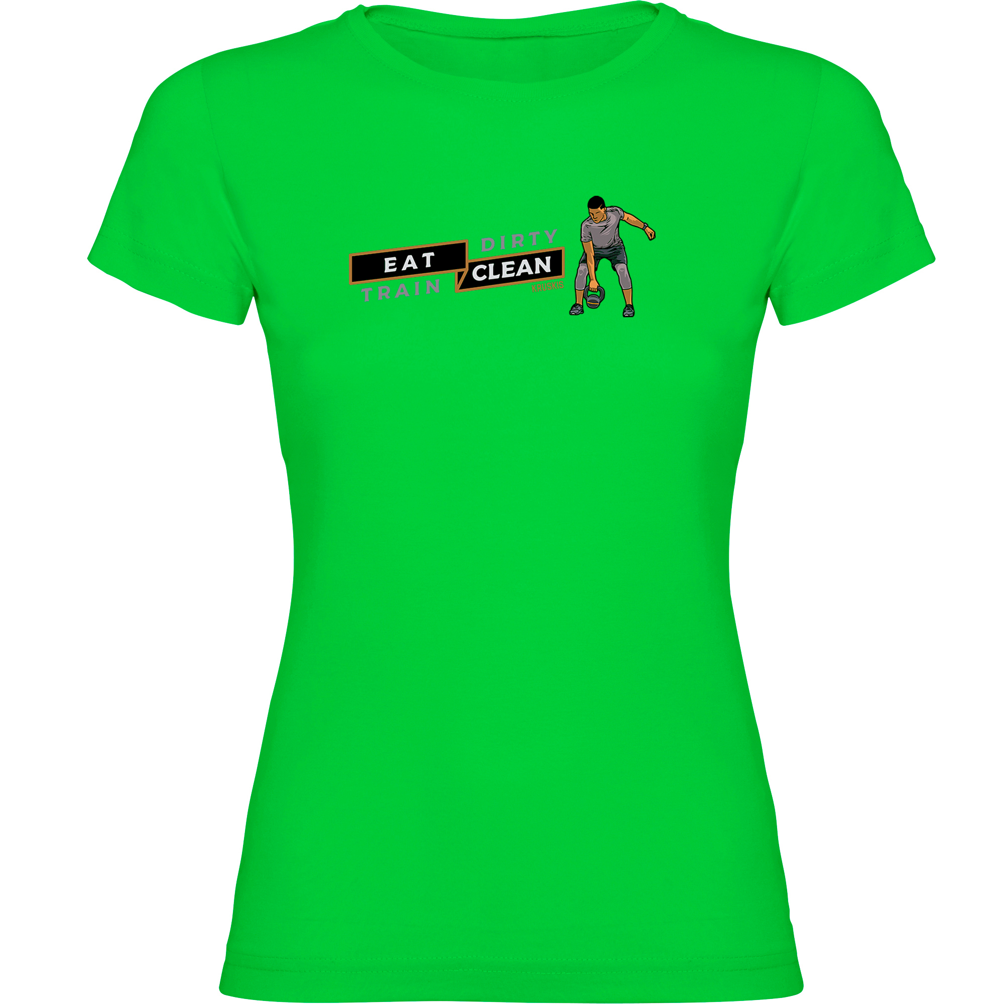 T shirt Gym Kettleball Short Sleeves Woman