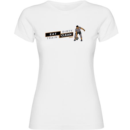 T shirt Gym Kettleball Short Sleeves Woman