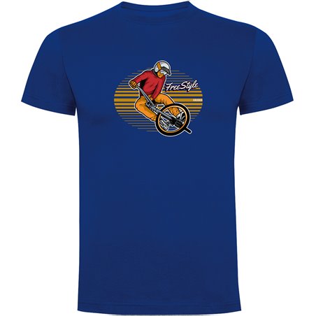 T Shirt BMX Freestyle Rider Krotki Rekaw Czlowiek