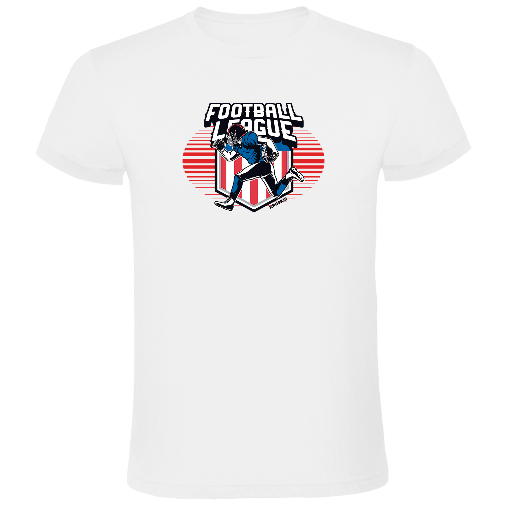 T Shirt Rugby Football League Manche Courte Homme