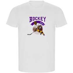 T Shirt ECO Hockey Hockey Player Krotki Rekaw Czlowiek