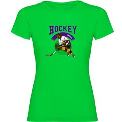 T Shirt Hockey Hockey Player Korte Mouwen Vrouw