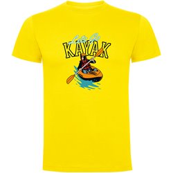 T Shirt Kayak Lets Go Short Sleeves Man