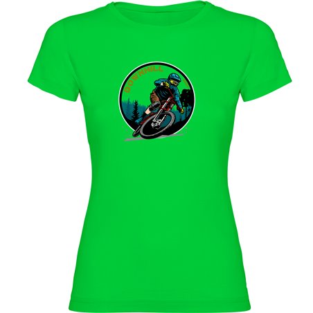 T Shirt MTB Downhill Rider Kurzarm Frau