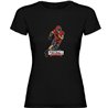 T Shirt Rugby American Football Manica Corta Donna