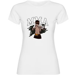 T Shirt MMA Fighter Kortarmad Kvinna